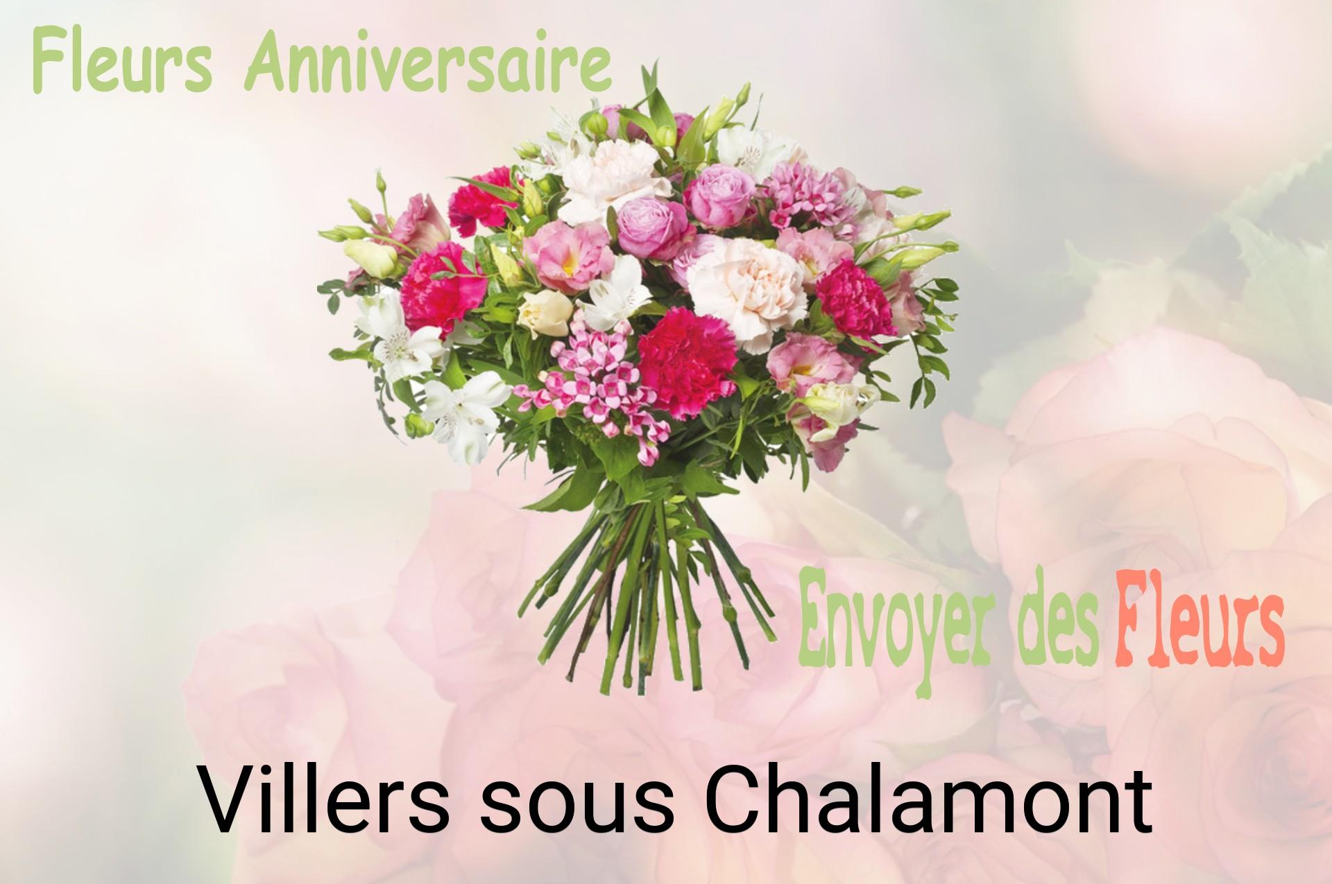 Bouquet de fleurs d’anniversaire livré à Villers-sous-Chalamont