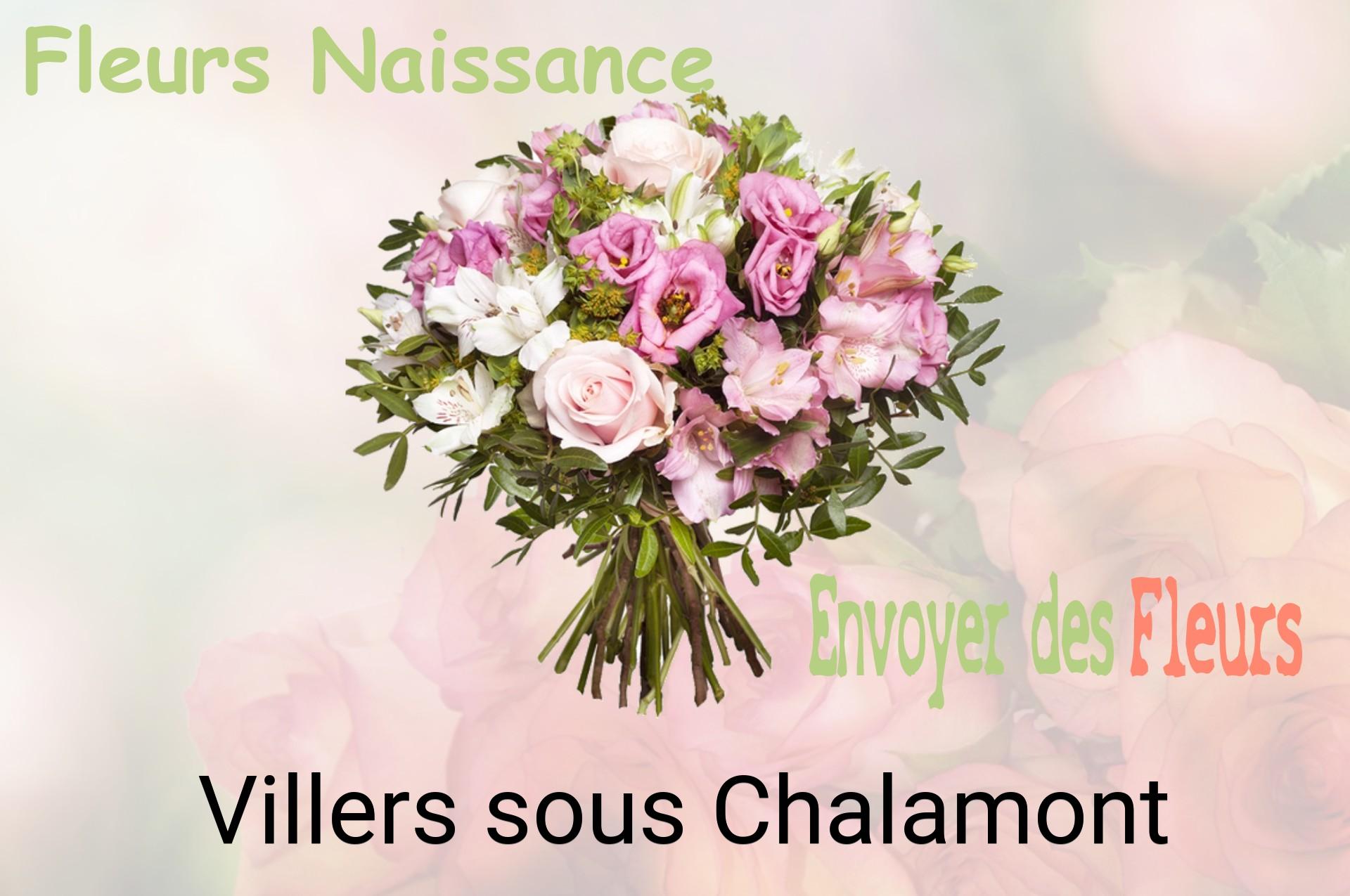 Bouquet de fleurs de naissance livré à Villers-sous-Chalamont